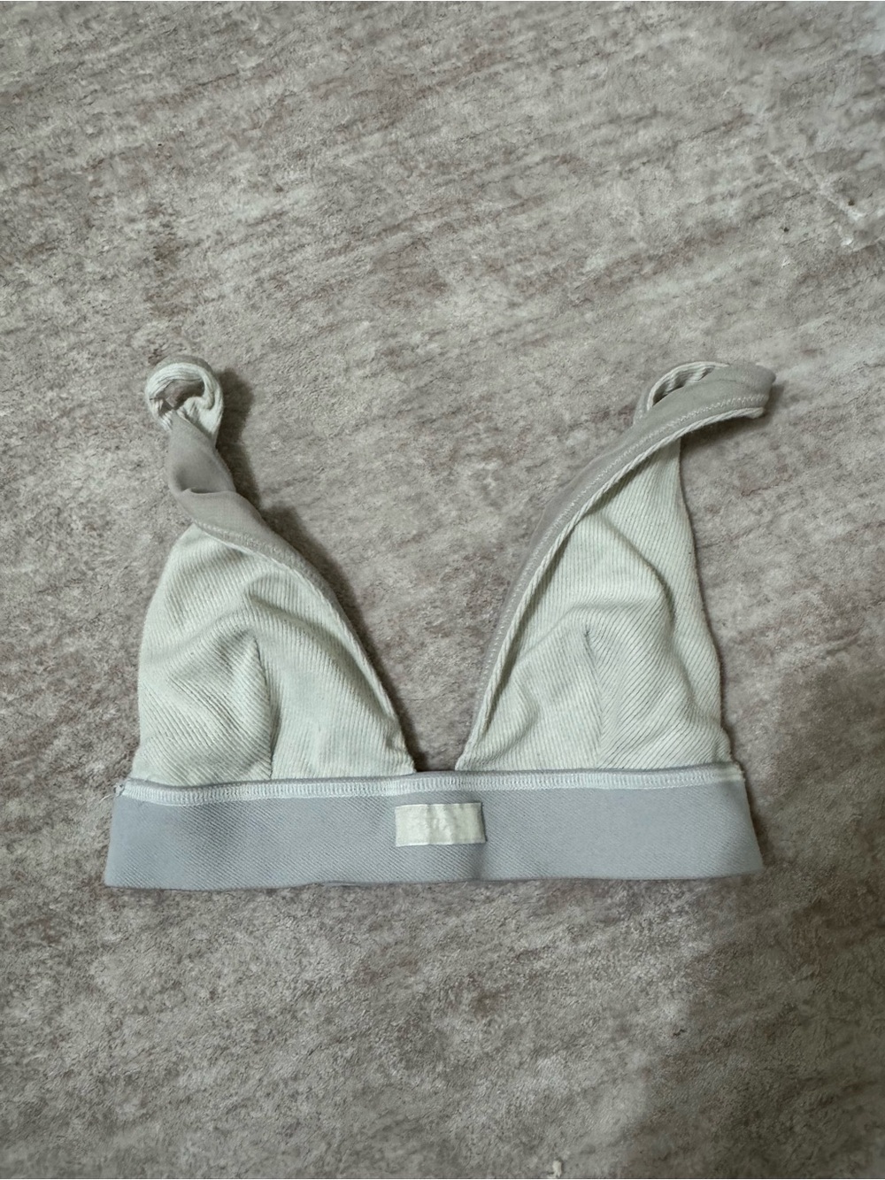 Skims cream bralette size small